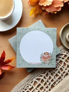 Make It Happen Sticky Notes 3" x 3" - Motivational Sticky Notes - Cute Sticky Notes - Small Business Stationery