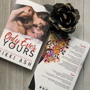 Only Ever Yours: a billionaire, insta-love, age gap, pregnancy romance by Nikki Ash (signed paperback)