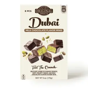 Dubai Milk Chocolate Flavor Minis - 8 pcs, 6 oz (170g)