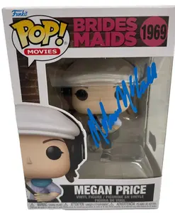 Melissa McCarthy Authentic Autographed Megan Price Bridesmaids 1969 Funko Pop Figure