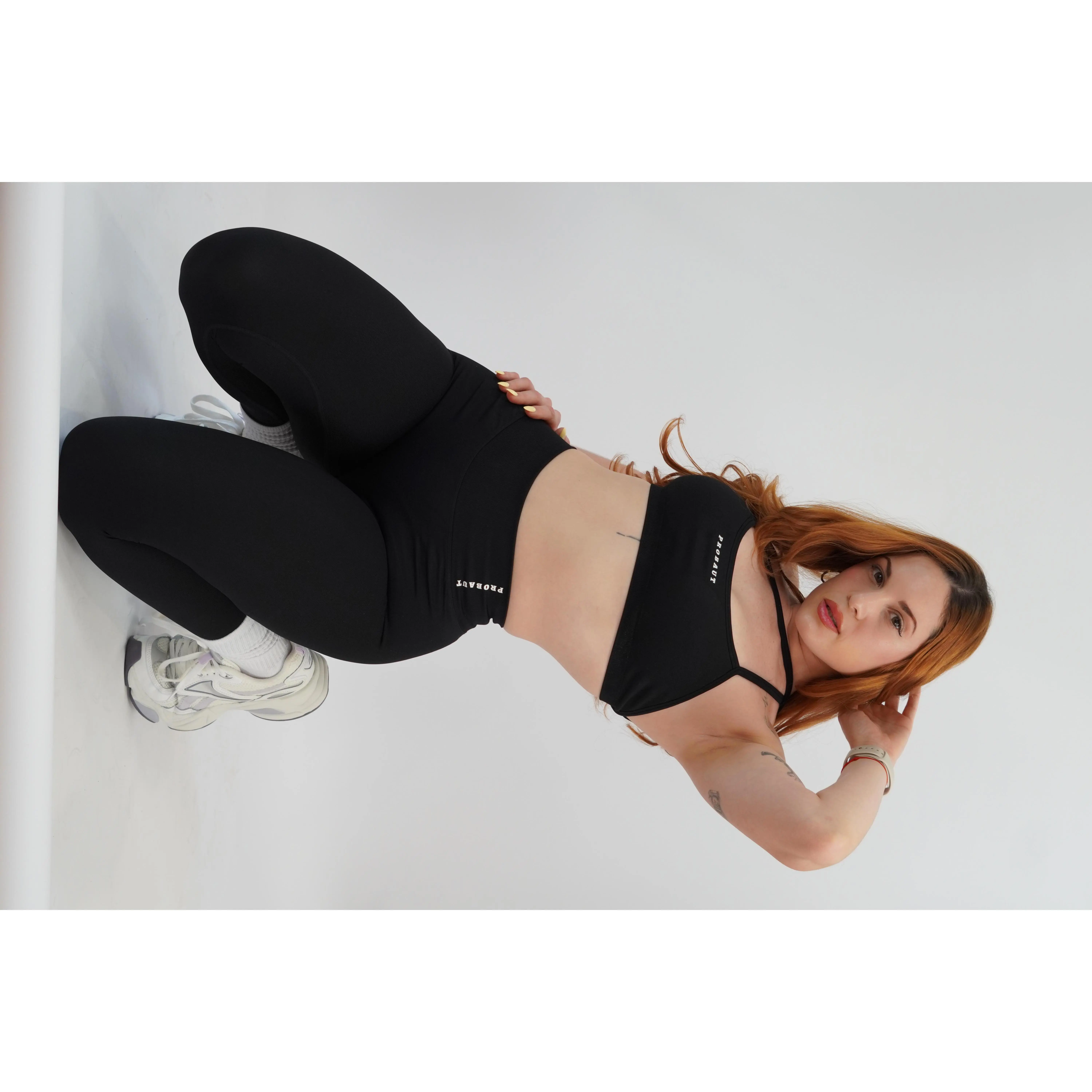Curve Luxe V- back Leggings