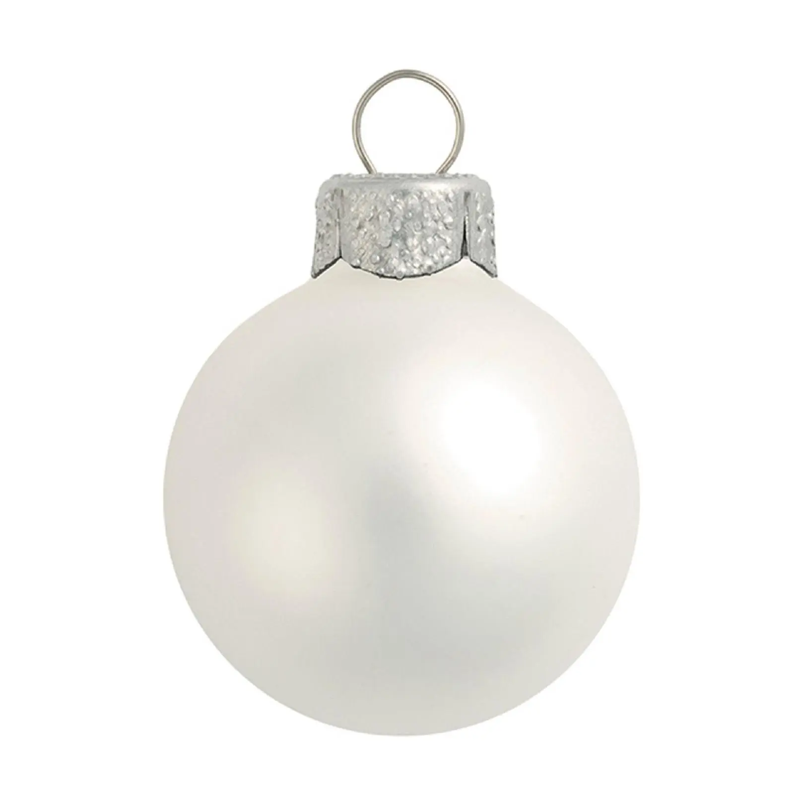 Whitehurst 2-Piece 6" Glass Ornament, Frost Finish