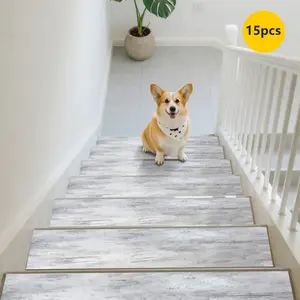 Non-Slip Stair Carpet, Step Protection Carpet, Decorative Bordered Stair Mat, Non Slip Rugs for Home Decoration & Bedroom Accessories - Suitable for Indoor, Outdoor Stairs & Multiple Scenarios