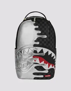 Mens Sprayground Silver Side Drip Backpack