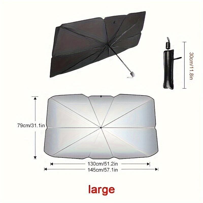UV Protection Windshield Sunshade - Front Windshield Sun Blocker for Various Vehicle Models with Seamless, Opaque Heat Insulation, Car Window Sunshades, Compact Design, Easy Installation, Durable Material, Ideal for Commuters and Summer Drivers
