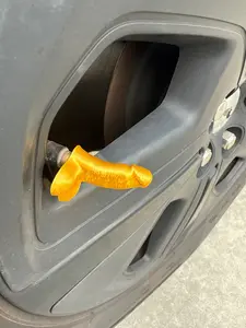 America Adult Novelty Tire Stem Caps for Pranks - 4 Mini Richards
