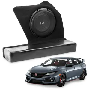 2017-2021 Honda Civic Hatchback - Custom 10" 350W RMS Loaded Subwoofer Enclosure | BE-HON-CVCHB-G10