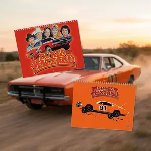 The Duke Of Hazzard 2026 Wall Calendar - Film Calendar - Movie Gift