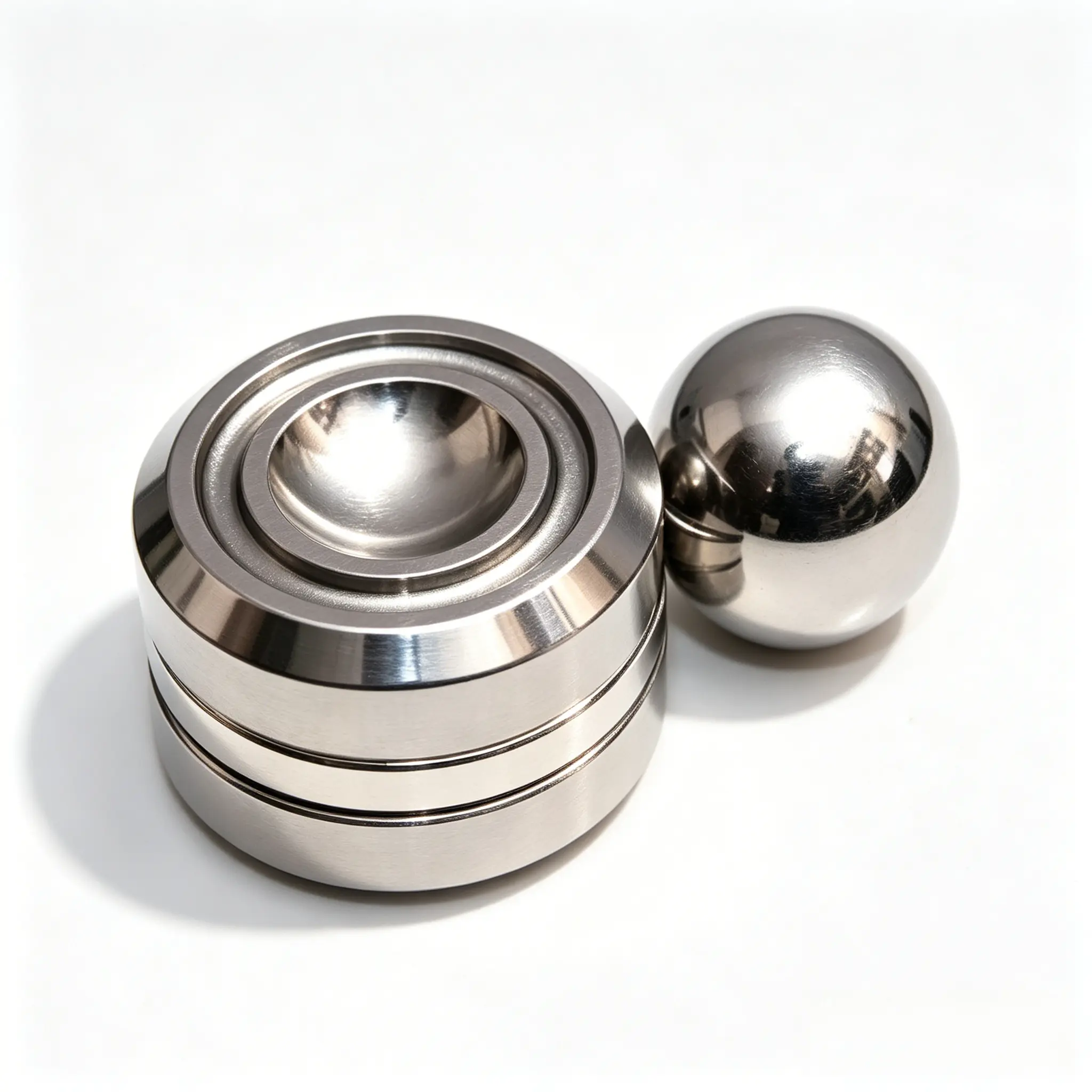 Metal Magnetic Gyroscope, Mini Satellite-Style Simple Magic Fingertip Puzzle for Kids and Adults, Decompression Fidget Gift for Toys & Hobbies Enthusiasts