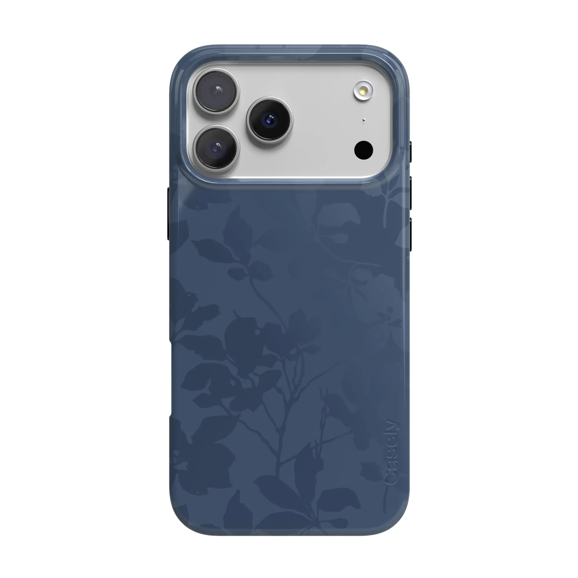 Casely iPhone 17 Pro Case | Moody Monochrome | Twilight Flora | Compatible with MagSafe | Classic Ultra Thin Design