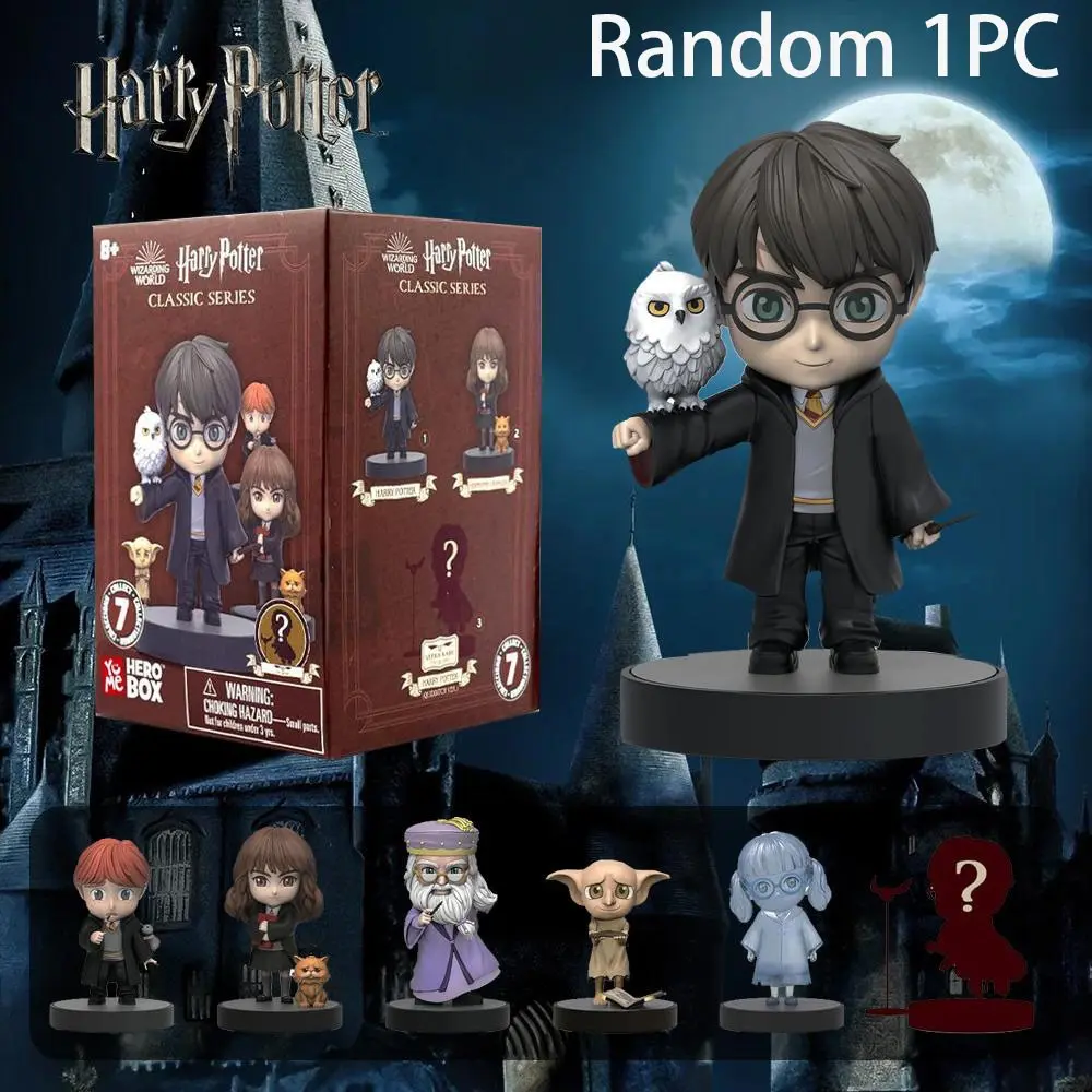 Harry Potter 3D Blind Box Keychain, Officially Licensed Mystery Character, Perfect Birthday & Christmas Gift, Classic Collectible Item, Keychain Surprise Collectibles