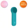 RIKI Radiant Silicone Face Cleansing System with Red and Blue LED Light Therapy, Gentle Heat, and Cooling Vibrations, IPX7 Waterproof, Ergonomic Design Facial Daily
