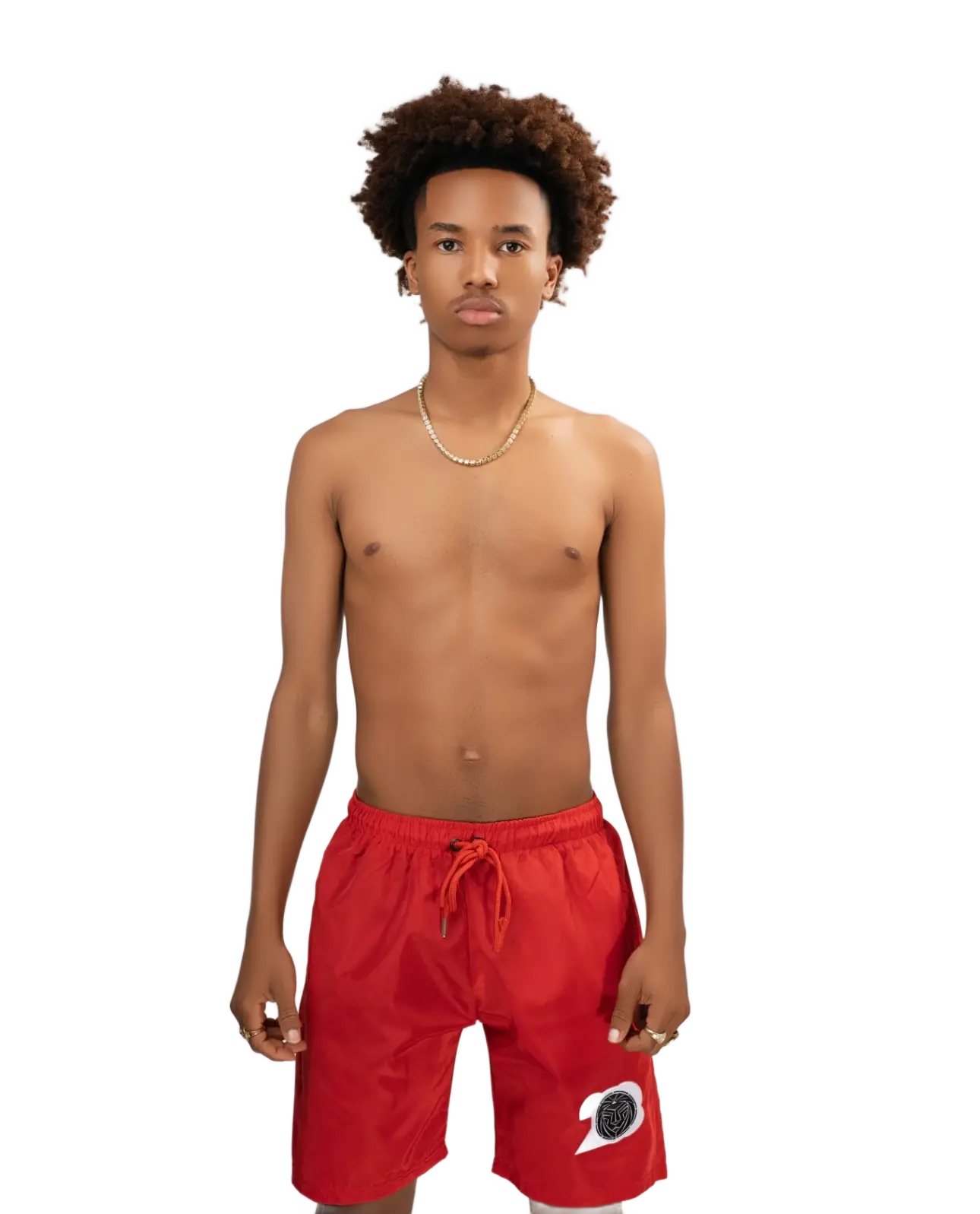 Nylon Windbreaker Shorts