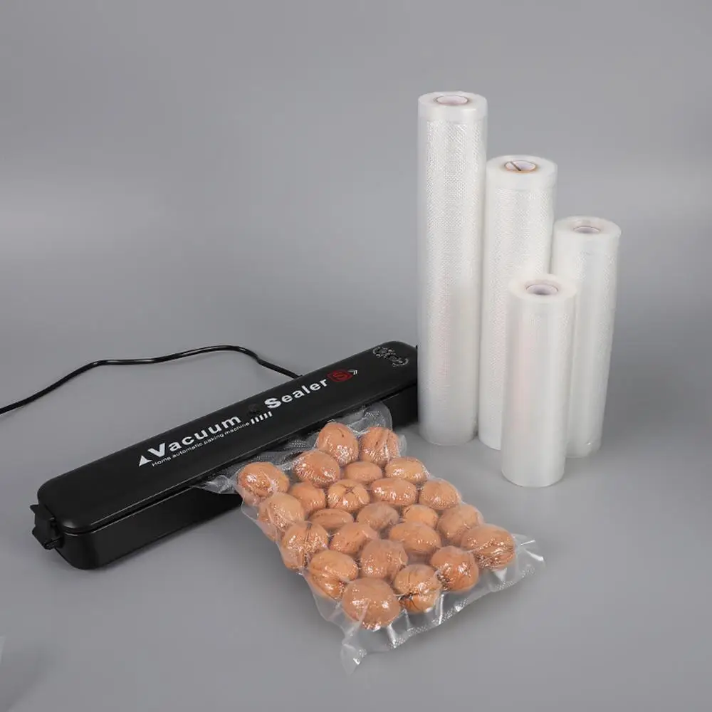 Vacuum Sealed Bag for Food Preservation, 2 Rolls Vacuum Food Bag, Vacuum Sealed Storage Bag, Meal Preparation and Food Storage