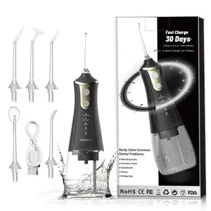 Wifepro Cordless L11 Water Flosser – 300ML Tank, 4 Modes, 5 Tips, Ideal for Daily Cleansing & Mother's Day Gifts
