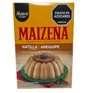 Maizena Arequipe Flavored Natilla Mix 300g - Ready to Prepare Dessert Mix for 10 Servings