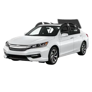 Precut Window Tint Film For Honda Accord Sedan 2013-2017 Window 2Ply Anti-Shatter, UV Block, Privacy Protection, Easy Install, No Trimming Needed,Heat & Glare Reduction