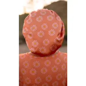 Adult Satin Bonnet in Desert Flower