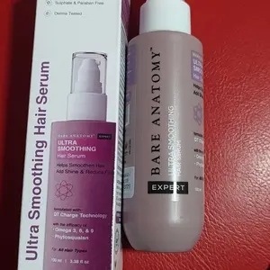 Product Review of Ultra Smoothing Hair Serum – Reduce Frizz & Deep Hydration | Niacinamide + Carbohydrate Complex for Silky, Smooth Hair | Vegan, SLS & Paraben-Free from u**i
