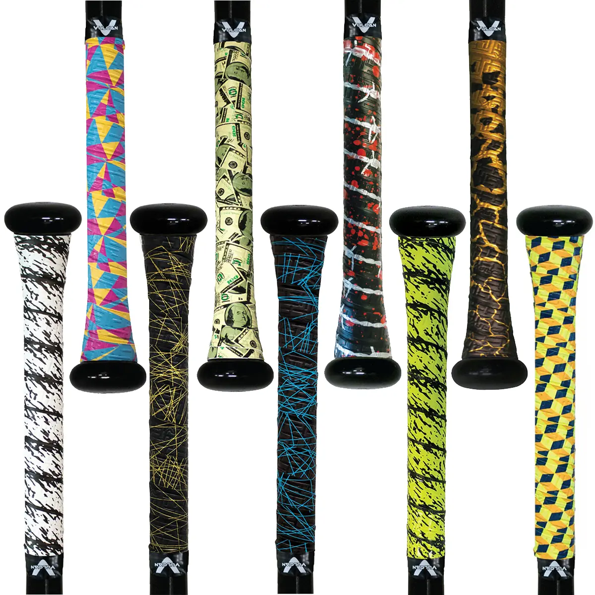 Vulcan Uncommon Series 0.5mm Ultralight Advanced Polymer Bat Grip Tape Wrap