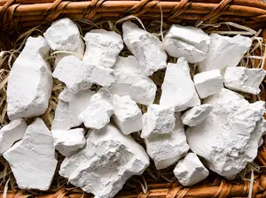 Kaolin Edible Clay Chunks (Lump) Natural for Eating (Food), 4 Oz (113 G) Generic White Clay