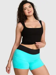 PINK Relay™ Ruched Bun Shorts