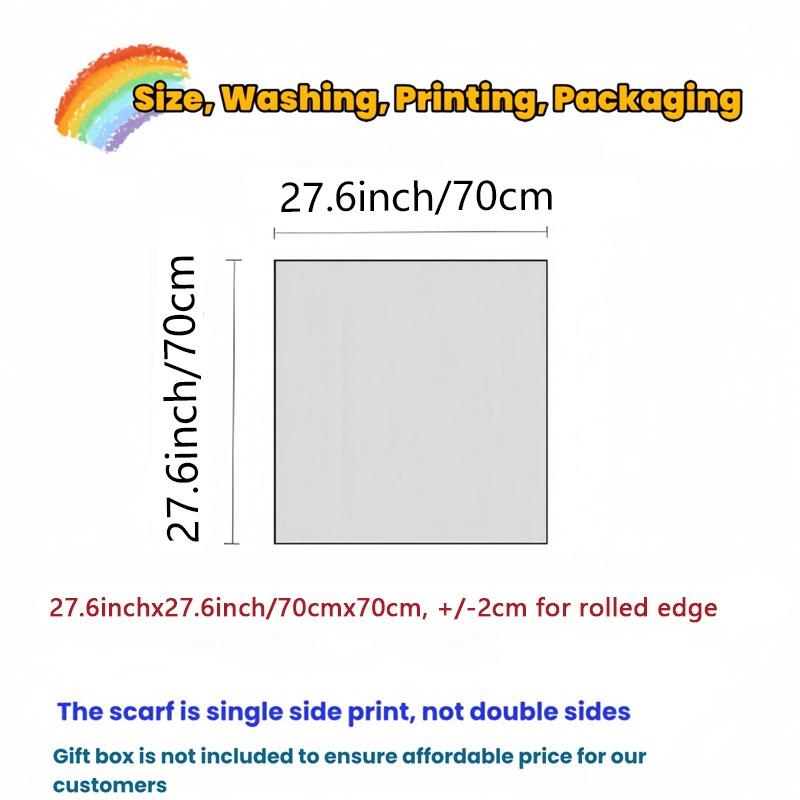 Women’s imitation silk scarf, women’s scarf, silk headscarf, striped style, square scarf, multifunctional neck scarf, hair accessory, girls’ accessories, women’s scarf