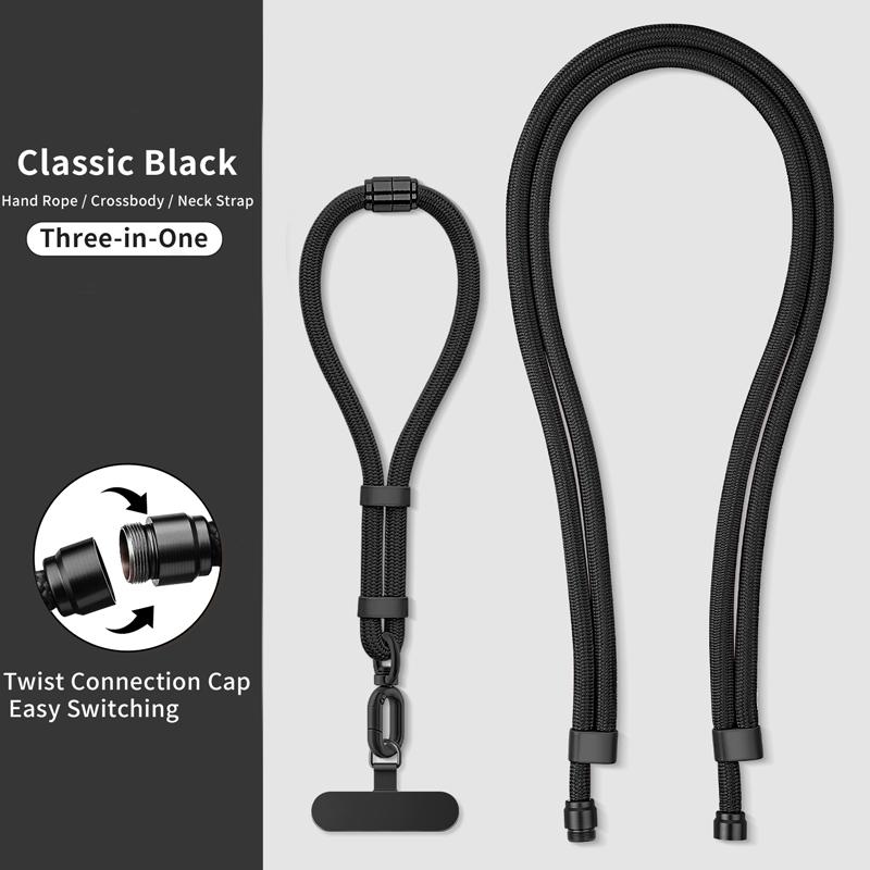 Adjustable 3-in-1 Phone Lanyard Strap Crossbody Neck Wrist Wear Anti-Theft Anti-Drop Universal Holder with Secure Clip for Men Women Durable Stylish featured deals Nylon Adjustable 3-in-1 Phone Lanyard Strap Crossbody Neck Wrist Wear Anti-Theft Anti-Drop Universal Holder with Secure Clip for Men Women Durable Stylish featured deals Nylon
