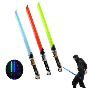 Deluxe 26 Inch LED Light up Ninja Toy Dragon Sword with Motion Activated Clanging Sounds Nice Gift