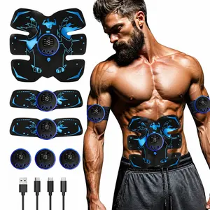 Abdominal Stimulator, Muscle Training Fitness Equipment, Home Training Fat Burning Shaping, Men and Women for Abdominal/arm/leg Exercise Equipment