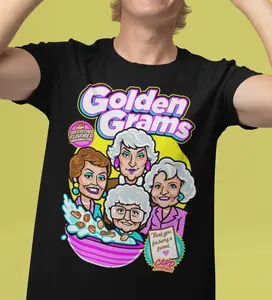 T-Shirt Golden Grams Golden Girls TV Show Graphic Tee