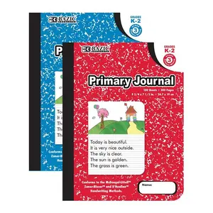 100 Ct. Primary Journal Marble Composition Book - 1 Random Color, Journal Book for Pre-School to 2nd Grade gratitude journal