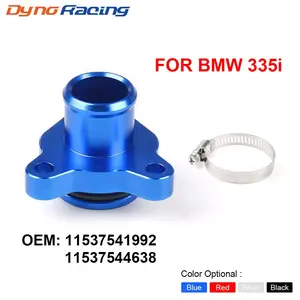 Car Engine Water Hose Fitting with Clamp, Water Hose Fitting Replacement for BMW N54 335i 335, Car Engine & Transmission Repair Tool