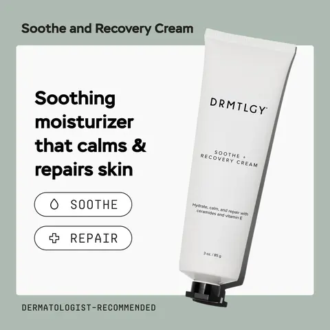 DRMTLGY Soothe and Recovery Cream 3 oz with Cactus Extract