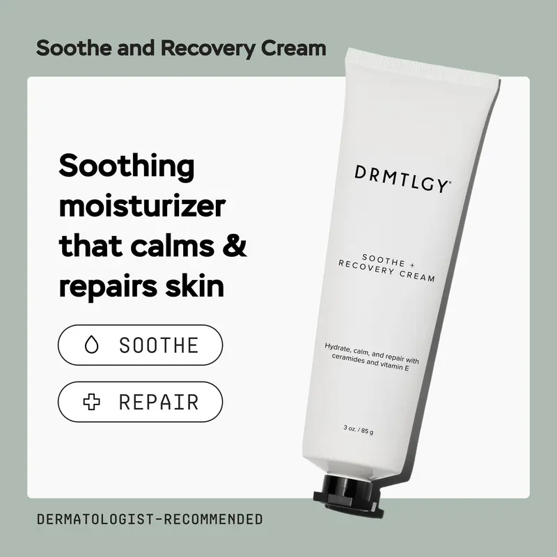 DRMTLGY Soothe and Recovery Cream 3 oz with Cactus Extract