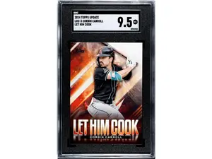 2024 Topps Update #LHC-3 Corbin Carroll Let Him Cook SGC 9.5