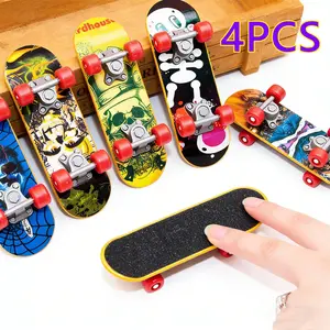 Professional Fingerboard Maple Wood Deck with Bearings, Ideal Gift for Holidays and Birthdays, Perfect for Performance Tricks