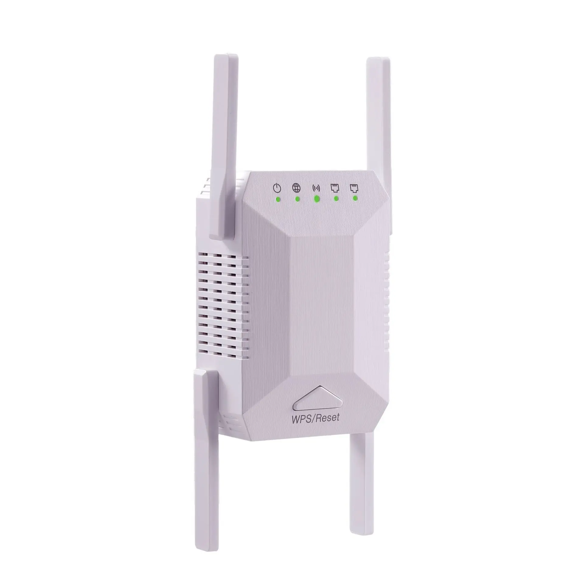 Dual-Band WiFi Router with High-Gain Antennas - Advanced WPA2-WPA3 Encryption, Low Latency, Signal Boosting, Gaming & Home Office Use, Whole House High Speed Internet for Multiple Devices
