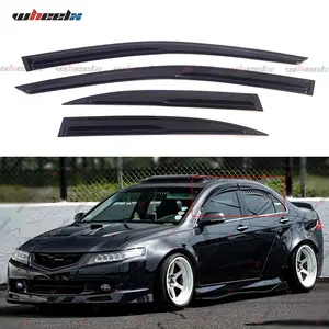 Window Visors for 2004-2008 Acura TSX Sedan | Rain Guards, Window Deflectors, Sun Vent Shades, Tape-On Style