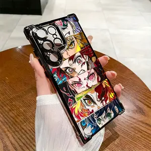 Hot Demons Anime Slayers Phone Case for Samsung Galaxy S25, S24, S23, S22 FE Ultra Plus 4G/5G - Shockproof Protective Transparent Soft Back Cover Accessories