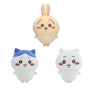 3Pcs Mini Plush Keychain Toys - Round Soft Character Bag Charms, Aesthetic Backpack Pendants, Kawaii Keyring Set, Cute Animal Ornaments for Keys & Handbags, Stress Relief Plush Accessories