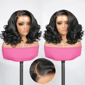 [NEW IN] West Kiss 250% Density Glueless Right Side Part Wigs LayerCut Ocean Wave 13x6 Lace Front Wig Pre Cut Pre Plucked Human Hair