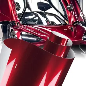 Car Vinyl Packaging Film, High Gloss PET Film, 1 Roll Anti-scratch Car DIY Easy To Apply, Suitable for Mercedes-Benz/Audi/BMW/Tesla Cars, Vehicle