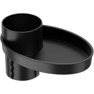 2026 Turn Your Center Console into a Mobile Command Center with This 360° Rotating Car Tray – Features a Built-In Cup Holder and Spacious Surface for Snacks, Phone, or Drinks, Offering a Universal Fit for Most Vehicles