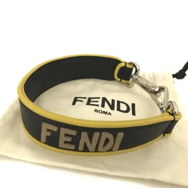 Pre-owned FENDI other Bag Accessories Logo Strap You Silicone Rubber Shoulder Strap MultiColor/2BC3375 9235835676/768188