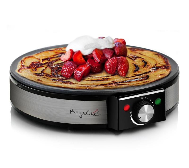 MegaChef Nonstick Crepe & Pancake Maker Breakfast Griddle