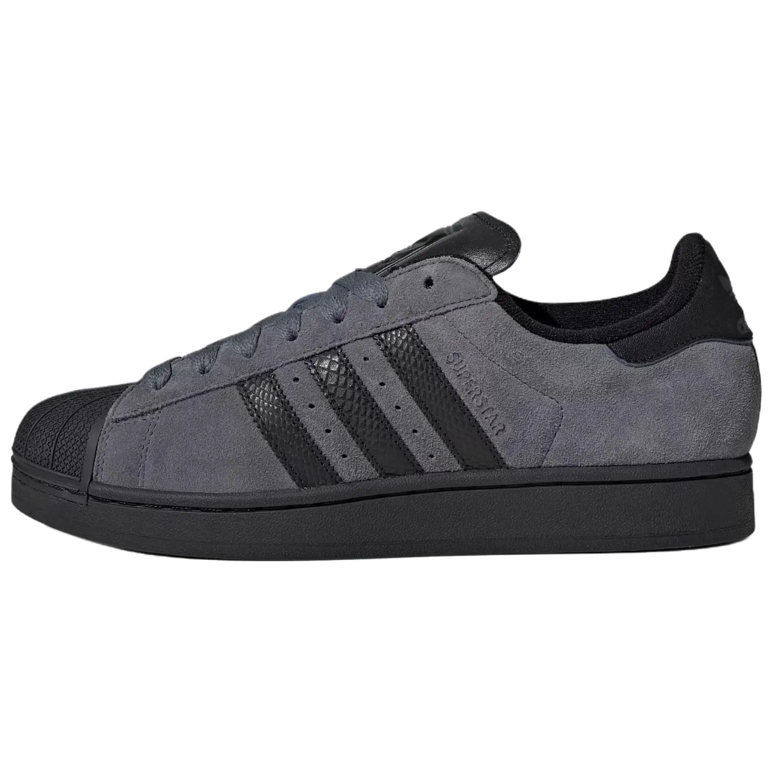 Adidas Superstar 2 Onix Black' Versatile Comfort Low Top Skate Shoes Unisex JH7697