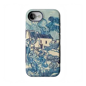 Casely iPhone 16e Case | Van Gogh Museum | Landscape With Houses | Bold Protective Design | Compatible with MagSafe