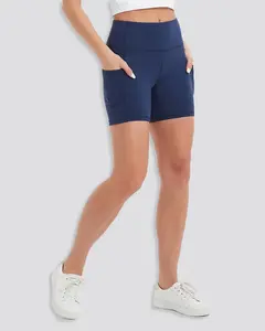 Essential High Waisted Yoga Shorts 5"