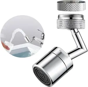 Universal Water Outlet Faucet, 720° Rotatable Splash Faucet Filter,Rotatable Faucet Aerator Sprayer,Water Tap with with 4-Layer Net Filter